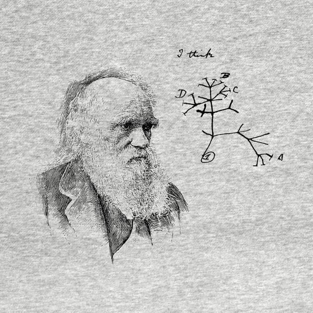 Evolution Theory Charles Darwin by Bundjum